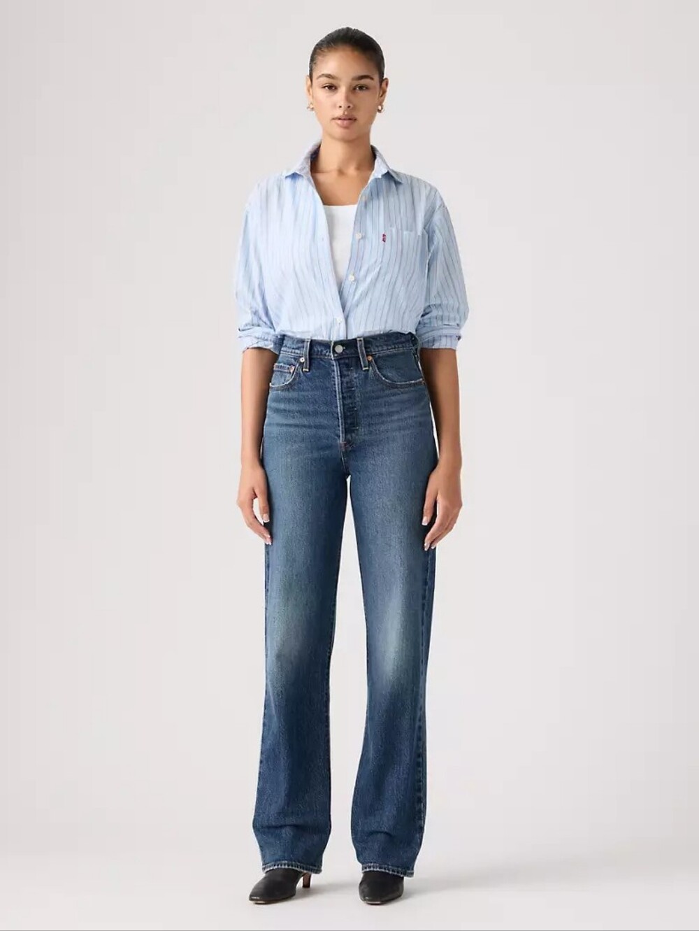 Levi's Ribcage Straight 27x34 High Waist Jeans